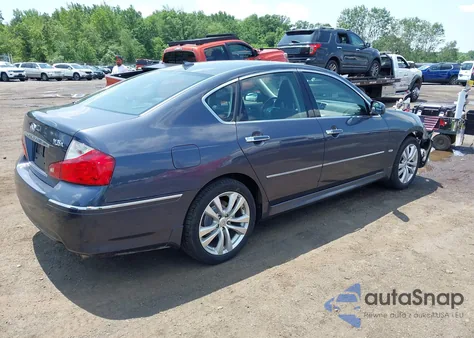 2008 Infiniti M35X из США, поврежденный, VIN JNKAY01F28M654341